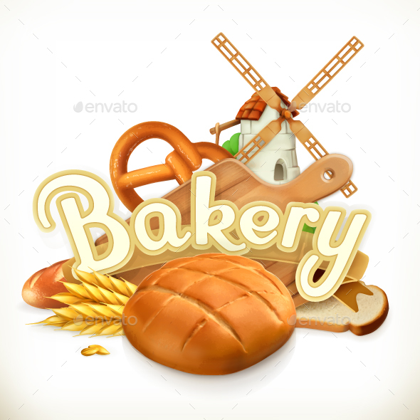 590x590 Bakery Bread Vector By Allevinatis Graphicriver
