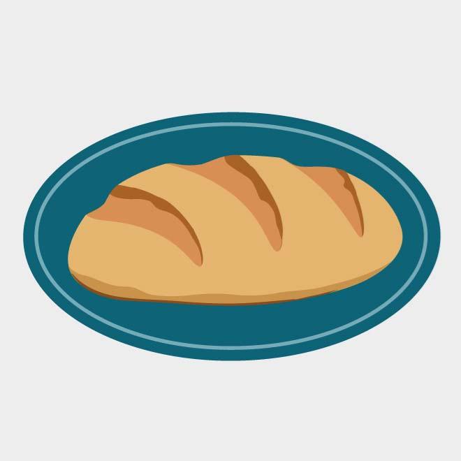 660x660 Loaf Of Bread Vector Graphics