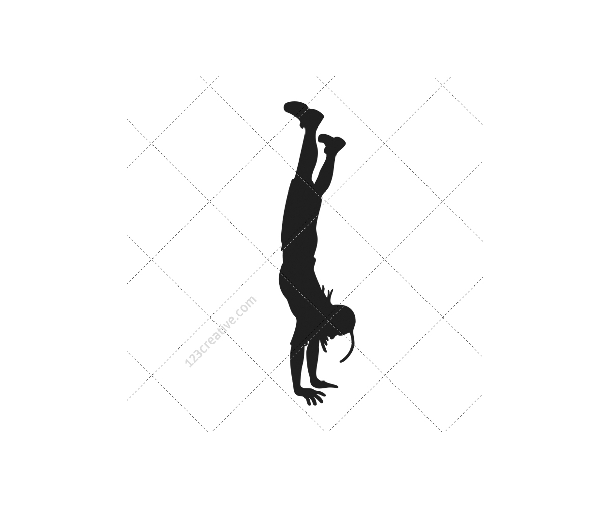 1200x1000 Breakdance Silhouettes Vector Pack