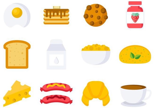 632x443 Free Breakfast Icons Vector Free Vector Download 407885 Cannypic