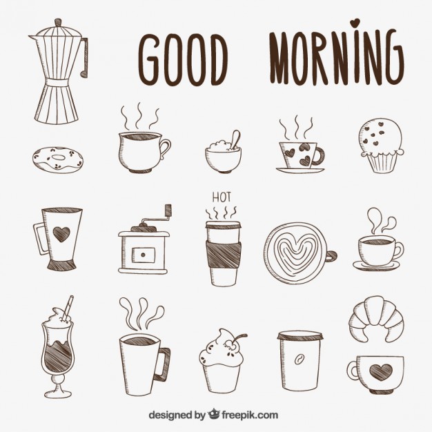 626x626 Hand Drawn Breakfast Vector Free Download