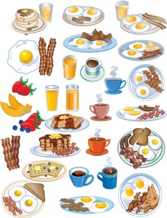 326x425 Vector Breakfast Vector Art