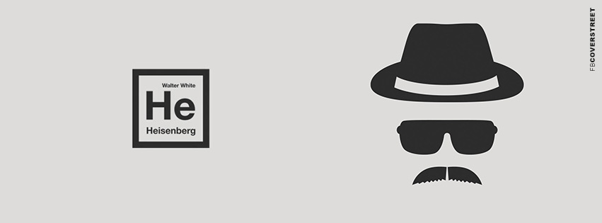 851x315 Breaking Bad Heisenberg Vector Face Facebook Cover
