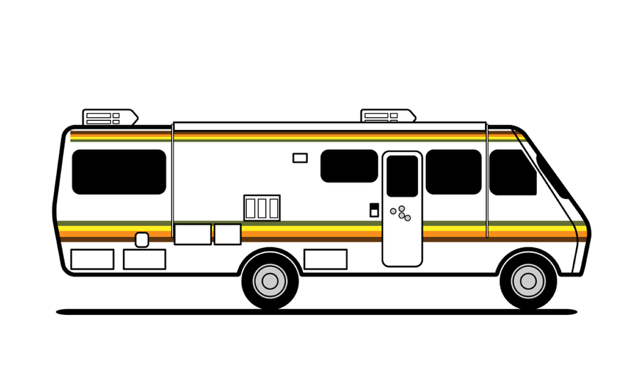 900x522 Vector Breaking Bad Rv In Illustrator