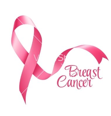 380x400 Breast Cancer Awareness Ribbon Background Vector By Vik Y