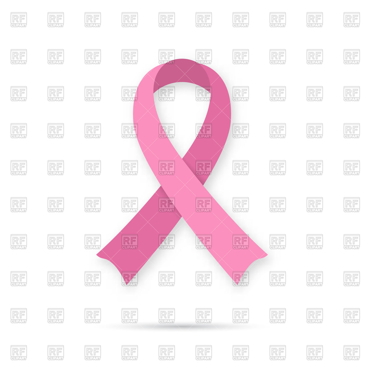 1200x1200 Breast Cancer Awareness Icon, Pink Ribbon Vector Image Vector