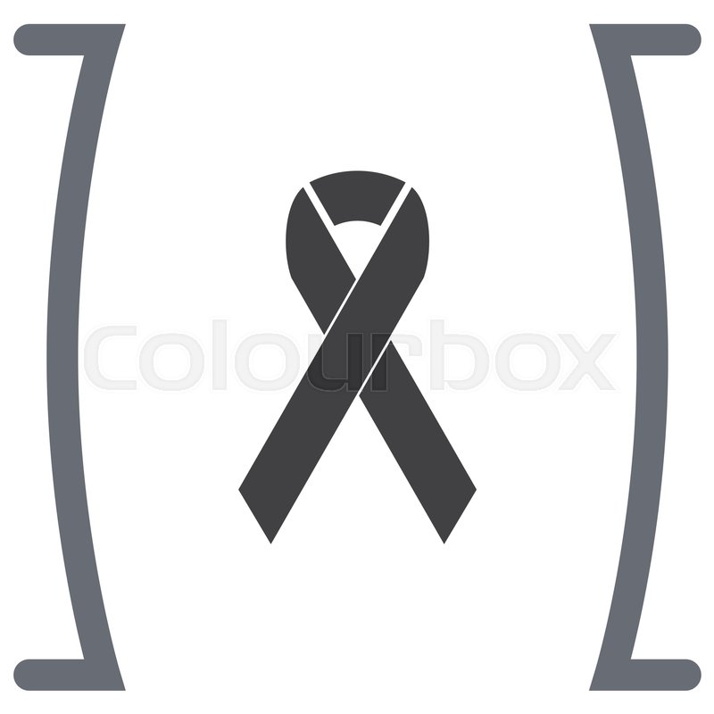 800x800 Breast Cancer Awareness Ribbon Vector Icon Stock Vector Colourbox