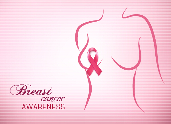 601x436 Breast Cancer Awareness Advertising Posters Pink Styles Vector 02