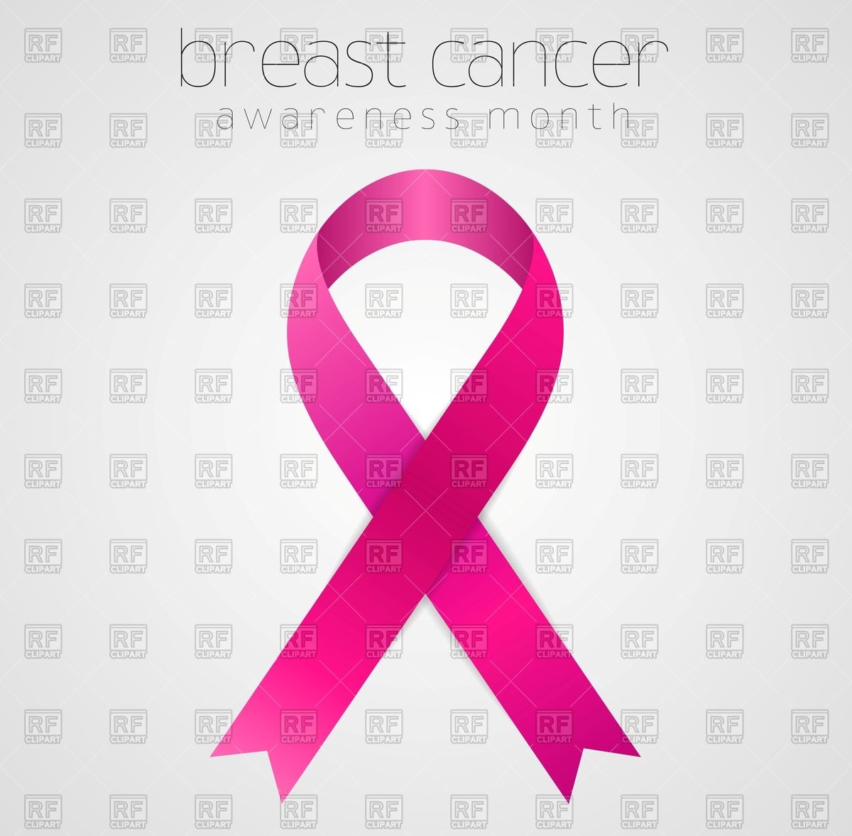 1200x1178 Breast Cancer Awareness Pink Ribbon Tape Vector Image Vector