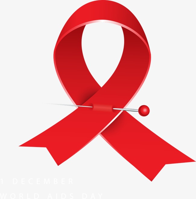 650x662 Vector Red Ribbon Breast Cancer Awareness, Ribbon Vector, Red