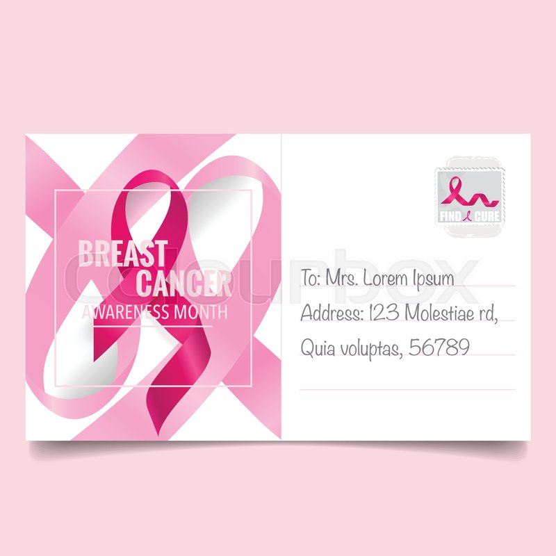 800x800 Breast Cancer Awareness Month Background Design. Breast Cancer