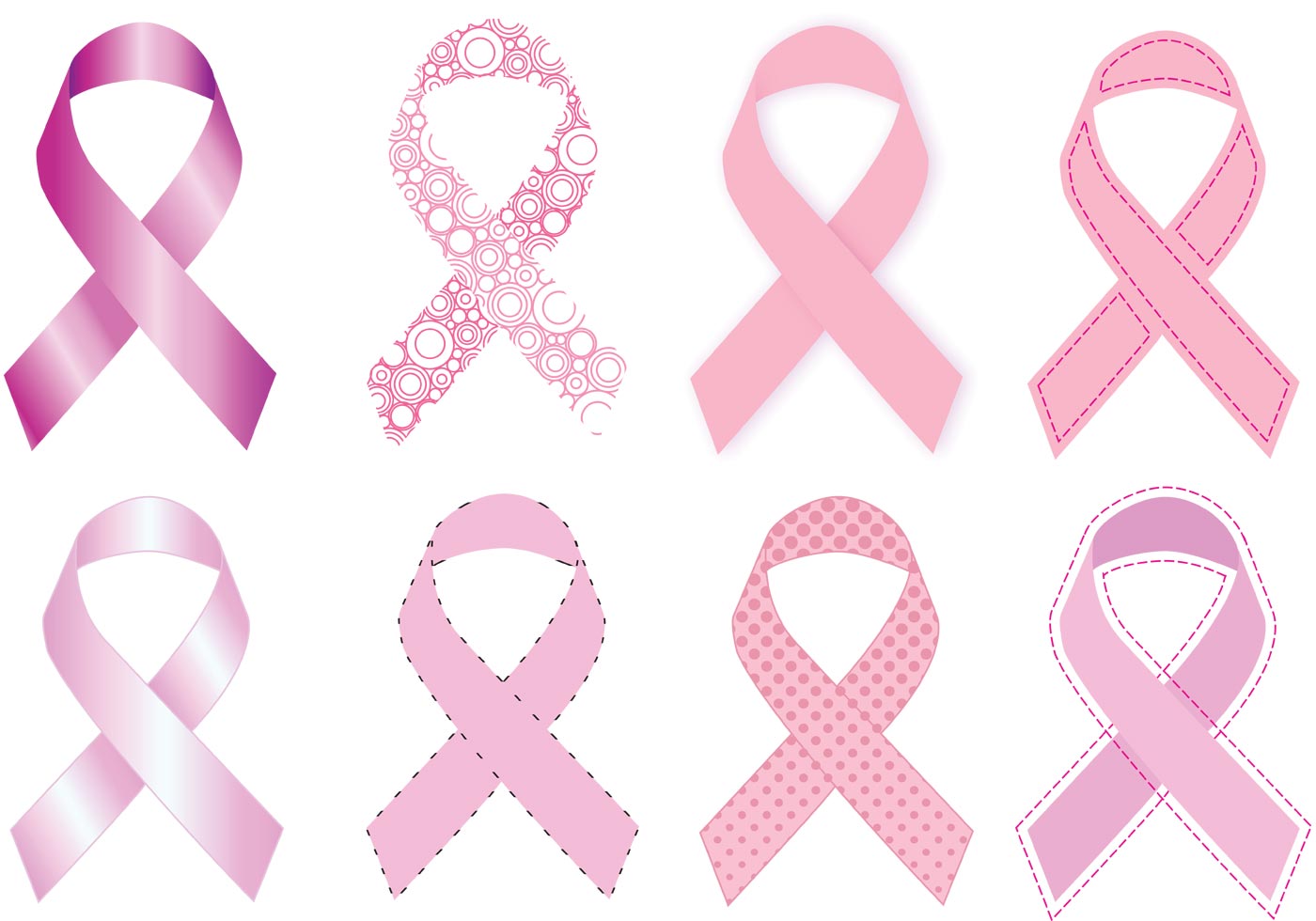 1400x980 Awareness Ribbon Free Vector Art