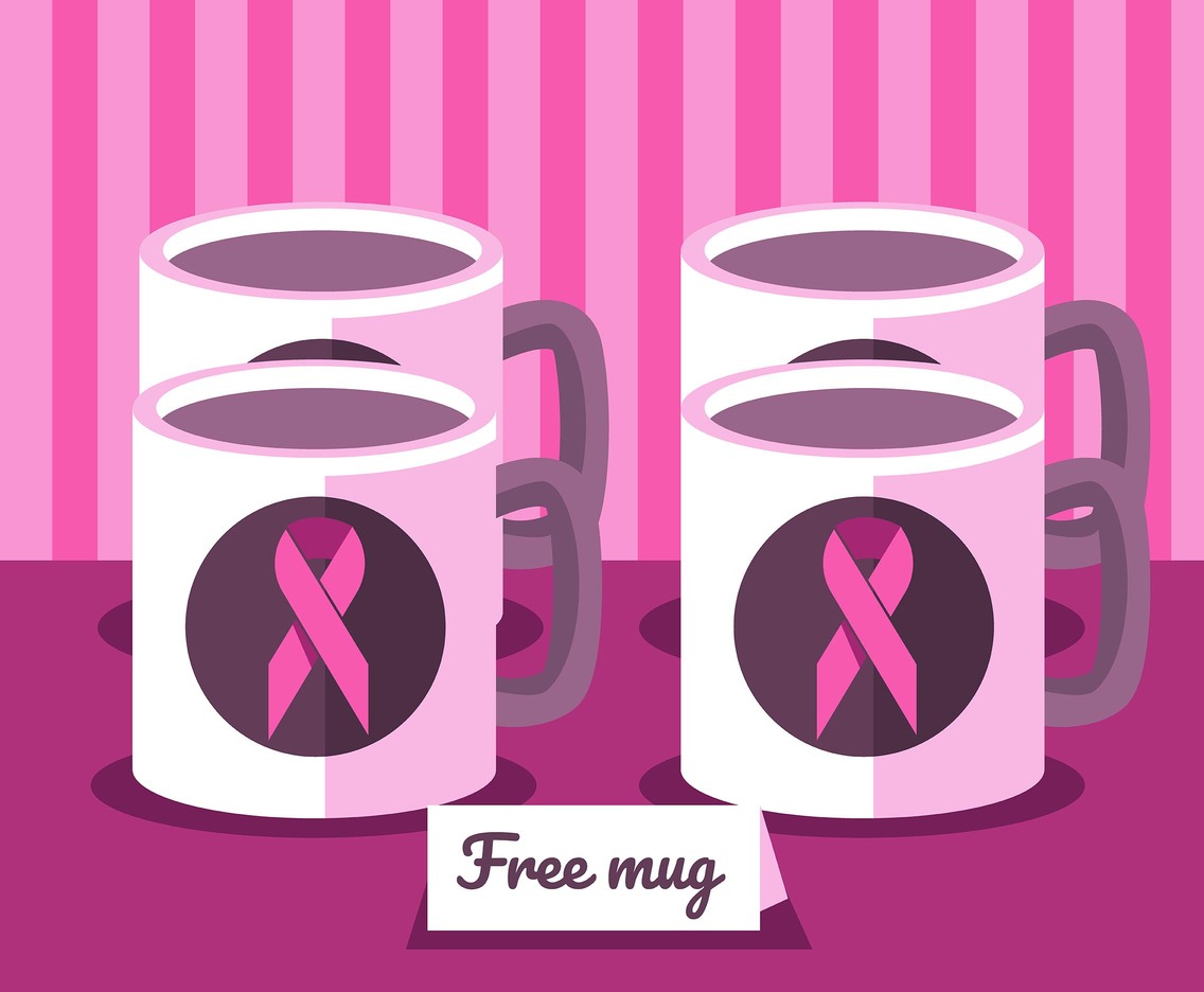 1136x936 Breast Cancer Aawareness Ribbon Vector Art Amp Graphics