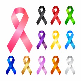 268x268 Breast Cancer Awareness Ribbon Vectors Stock For Free Download