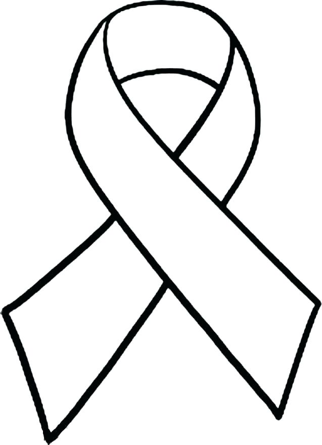 637x880 Printable Awareness Ribbon Template From Free Breast Cancer