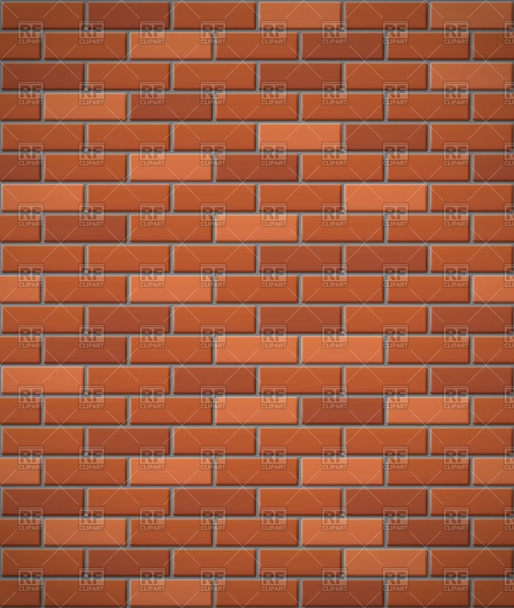 1015x1200 Wall Of Red Brick Seamless Background Vector Image Vector