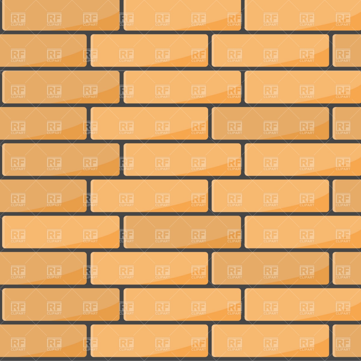 1200x1200 Seamless Brick Wall Pattern Vector Image Vector Artwork Of