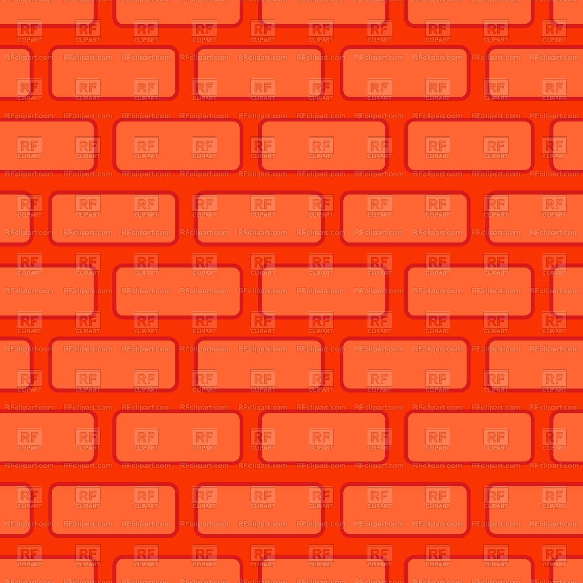 1200x1200 Brick Red Wall Seamless Texture Vector Image Vector Artwork Of