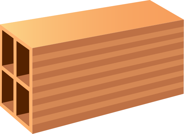 600x437 Brick Clipart Vector