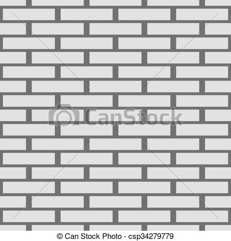 450x470 Texture Of The Brick. Seamless Texture Walls Of White Brick Vector
