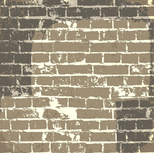 500x499 Elements Of Brick Wall Background Vector 01 Free Download