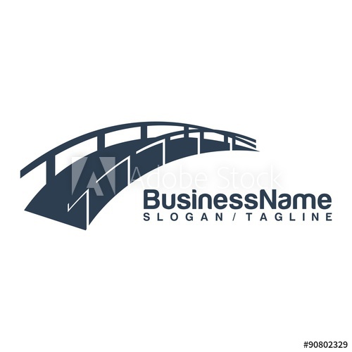 500x500 Bridge Vector Logo Icon