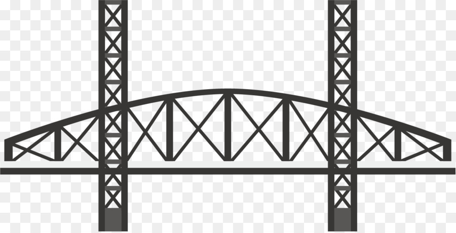 900x460 Black And White Bridge