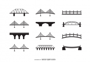 290x200 Bridge Vector Free Vector Graphic Art Free Download (Found 204