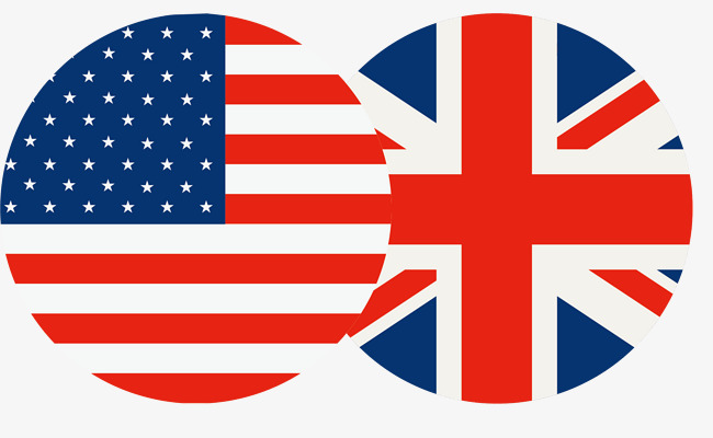 650x400 Britain And The Us Flag, Flag Vector, Round, Stars And Stripes Png