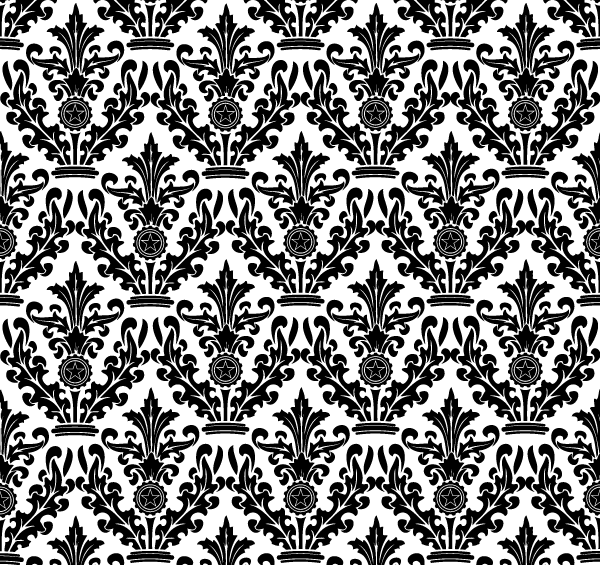 600x565 Free Damask Floral Pattern Free Psd Files, Vectors Amp Graphics