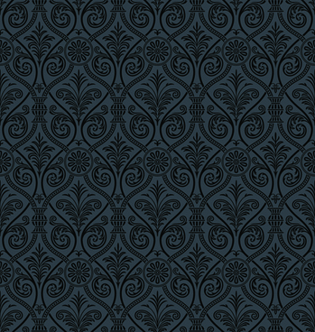 349x368 Free Vector Damask Pattern Free Vector Download (18,775 Free