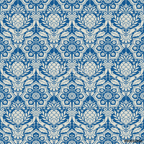 500x500 Seamless Medieval Brocade Background Pattern Stock Image And