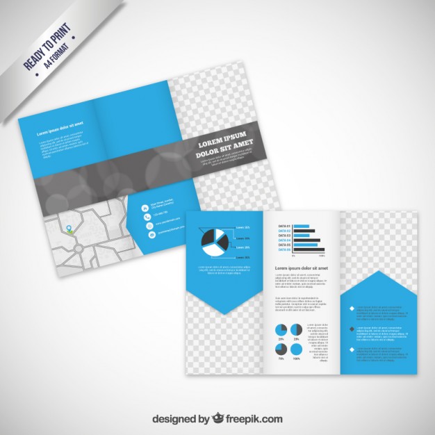 626x626 Brochure Template In Modern Style Vector Free Download