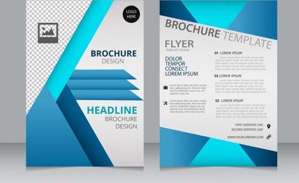 603x368 Illustrator Brochure Templates Free Vector Download (223,552 Free