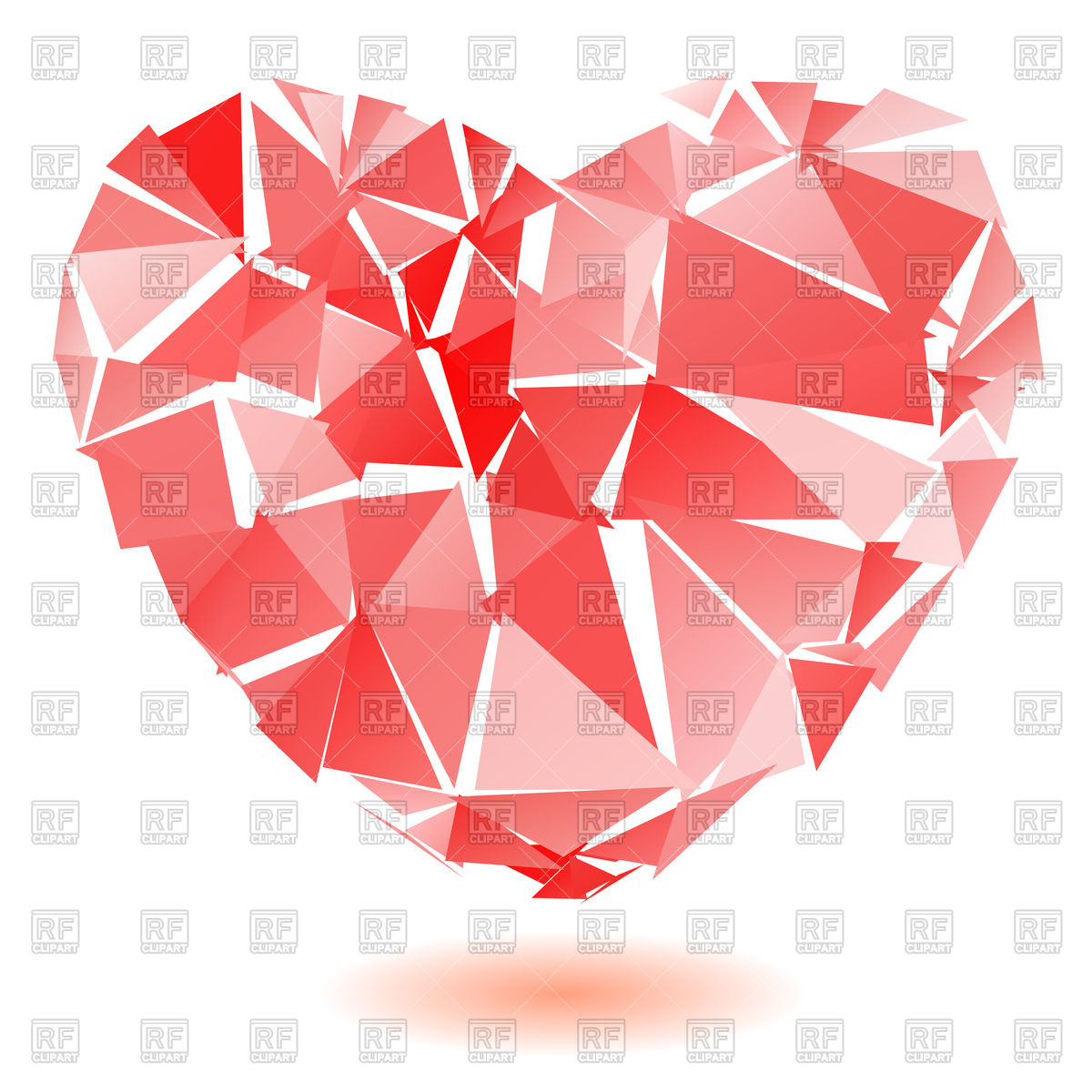 1200x1200 Pink Broken Heart Vector Image Vector Artwork Of Design Elements