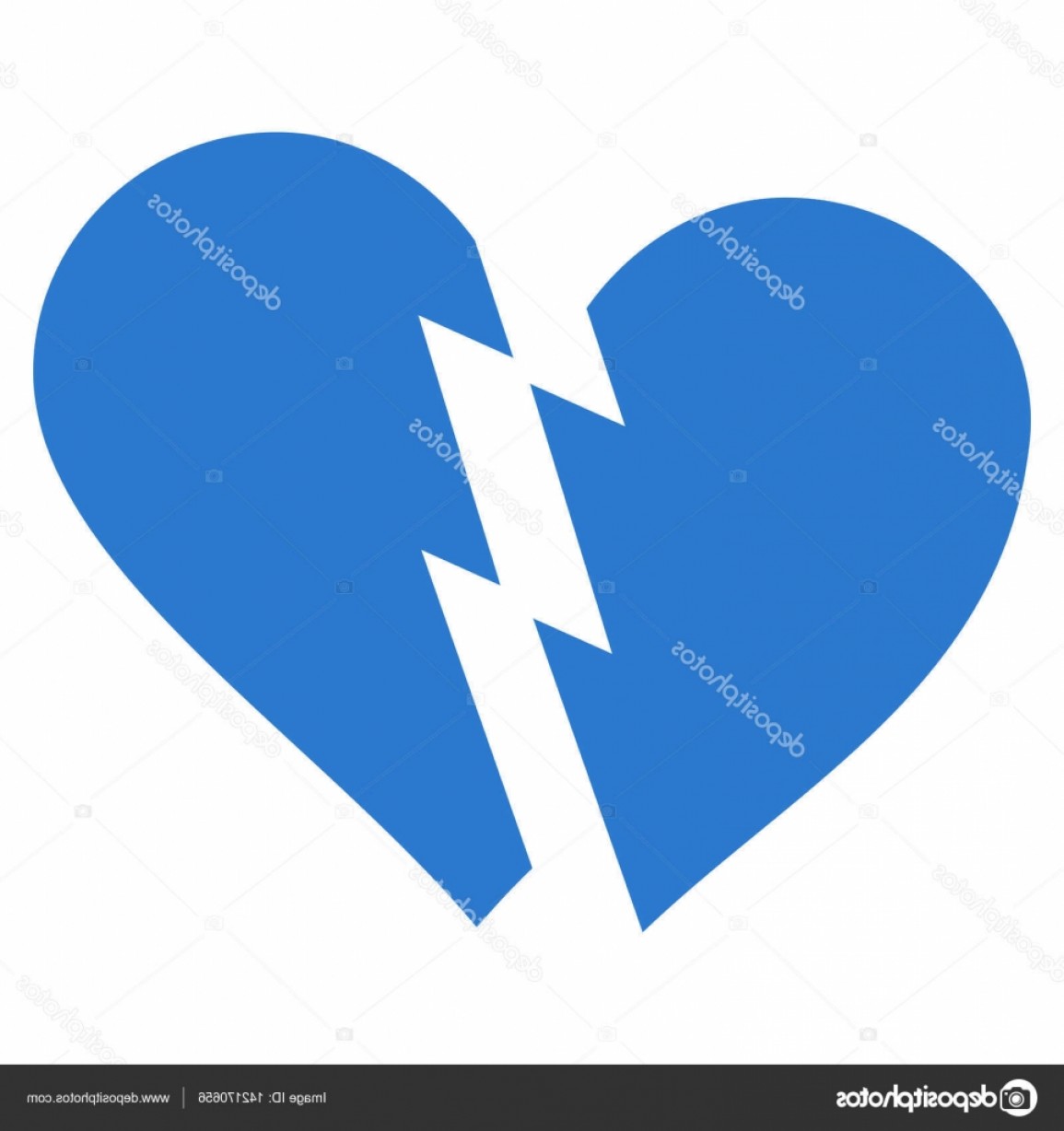 1155x1228 Stock Illustration Broken Heart Vector Icon Sohadacouri