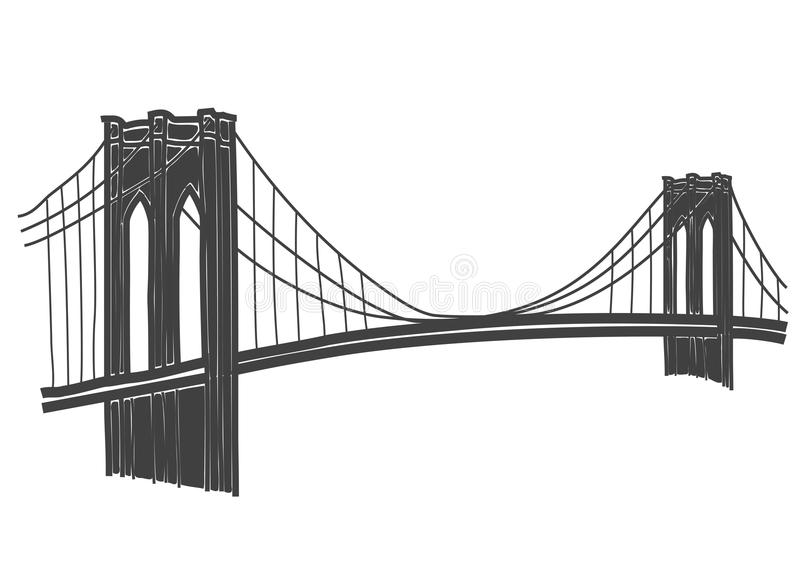 Brooklyn Bridge Vector Art at GetDrawings | Free download