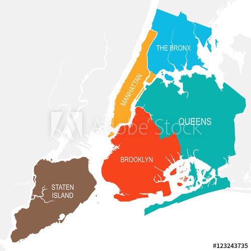 Brooklyn Map Vector at GetDrawings | Free download