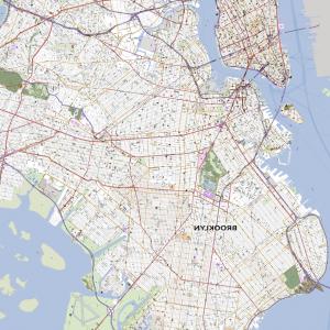 300x300 New York City Map Vector Illustration Lazttweet
