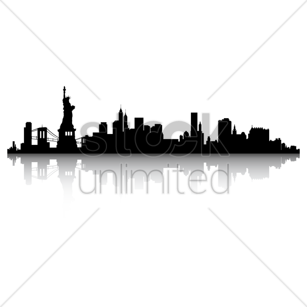 600x600 Brooklyn Vector Silhouette ~ Frames ~ Illustrations ~ Hd Images