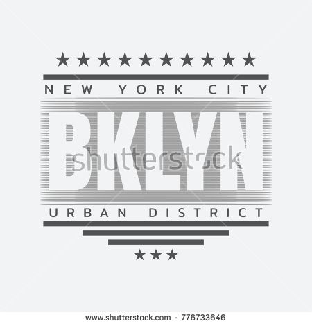 450x470 Vector Illustration On The Theme In New York City, Brooklyn