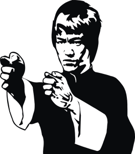 264x300 Bruce Lee Logo Vector (.cdr) Free Download
