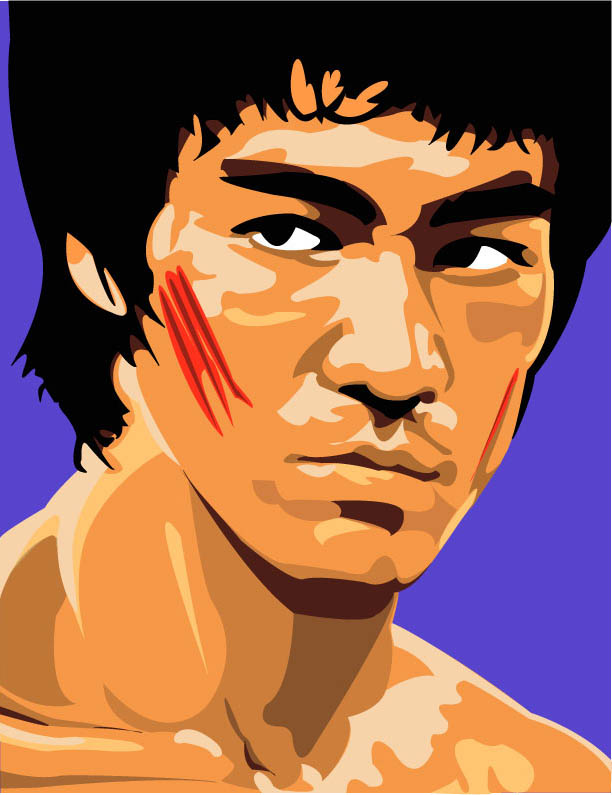 612x795 Bruce Lee By Jrieman