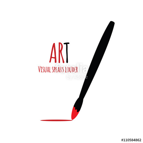 500x500 Paint Brush Icon Vector Stock Image And Royalty Free Vector Files