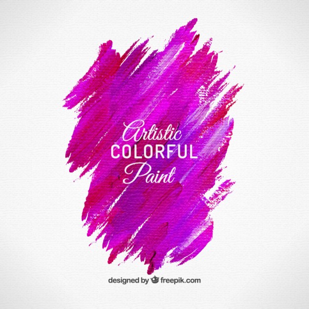 626x626 Pink Brushstroke Vector Free Download