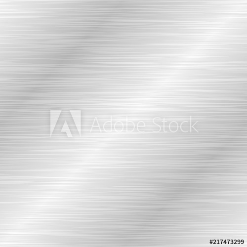 500x500 Seamless Brushed Metal Texture. Vector Steel Background With