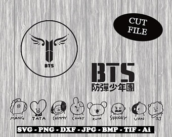 340x270 Bts Svg File Etsy
