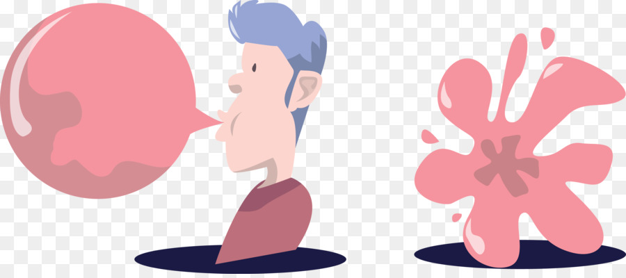 900x400 Chewing Gum Bubble Gum Clip Art