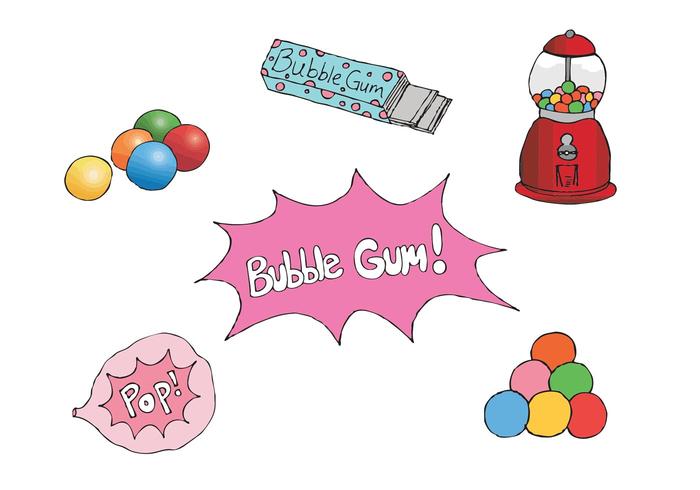 700x490 Free Bubblegum Vector Series