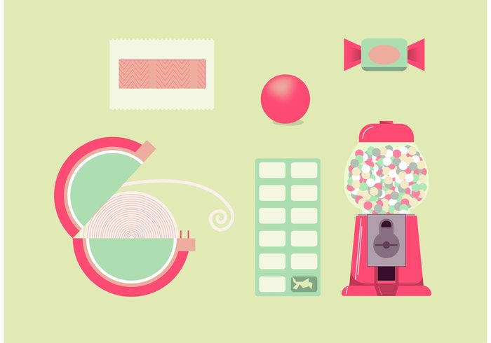 700x490 Gum Packages Free Vector 137737
